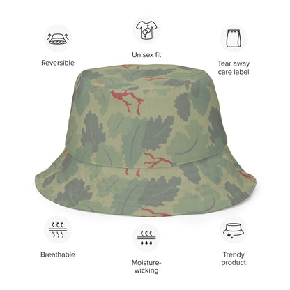 American USMC Wine Leaf Mitchell CAMO Reversible bucket hat - Bucket Hat