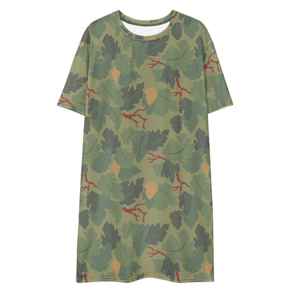 American USMC Wine Leaf Mitchell CAMO T-shirt dress - Womens T-Shirt Dress