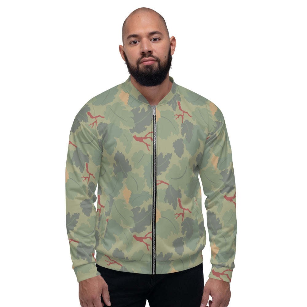 American USMC Wine Leaf Mitchell CAMO Unisex Bomber Jacket