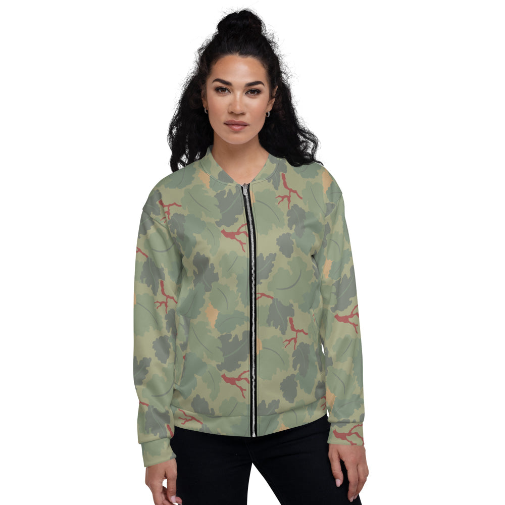 American USMC Wine Leaf Mitchell CAMO Unisex Bomber Jacket