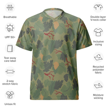 American USMC Wine Leaf Mitchell CAMO unisex sports jersey - Unisex Sports Jersey