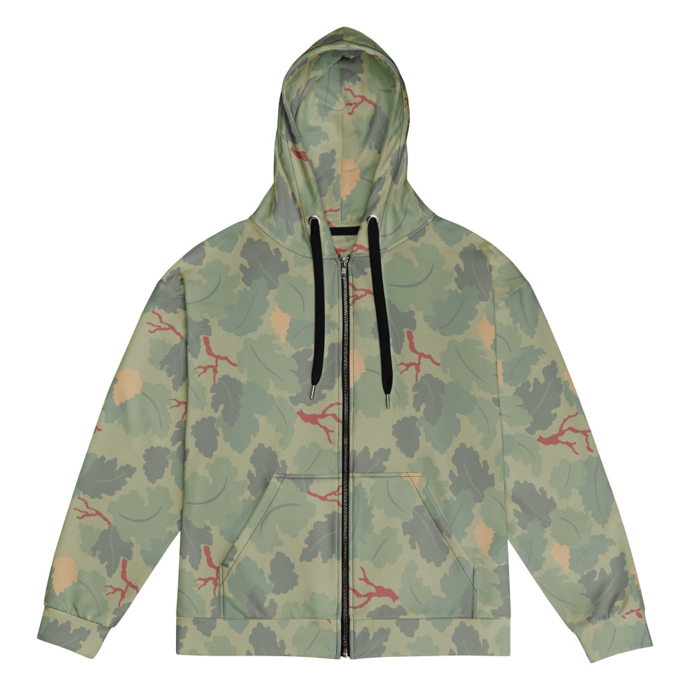 American USMC Wine Leaf Mitchell CAMO Unisex zip hoodie - 2XS - Zip Hoodie