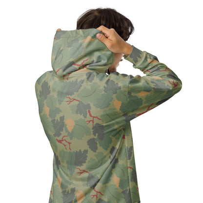 American USMC Wine Leaf Mitchell CAMO Unisex zip hoodie - Zip Hoodie