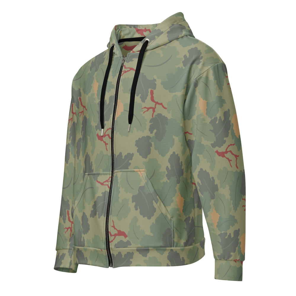 American USMC Wine Leaf Mitchell CAMO Unisex zip hoodie - Zip Hoodie