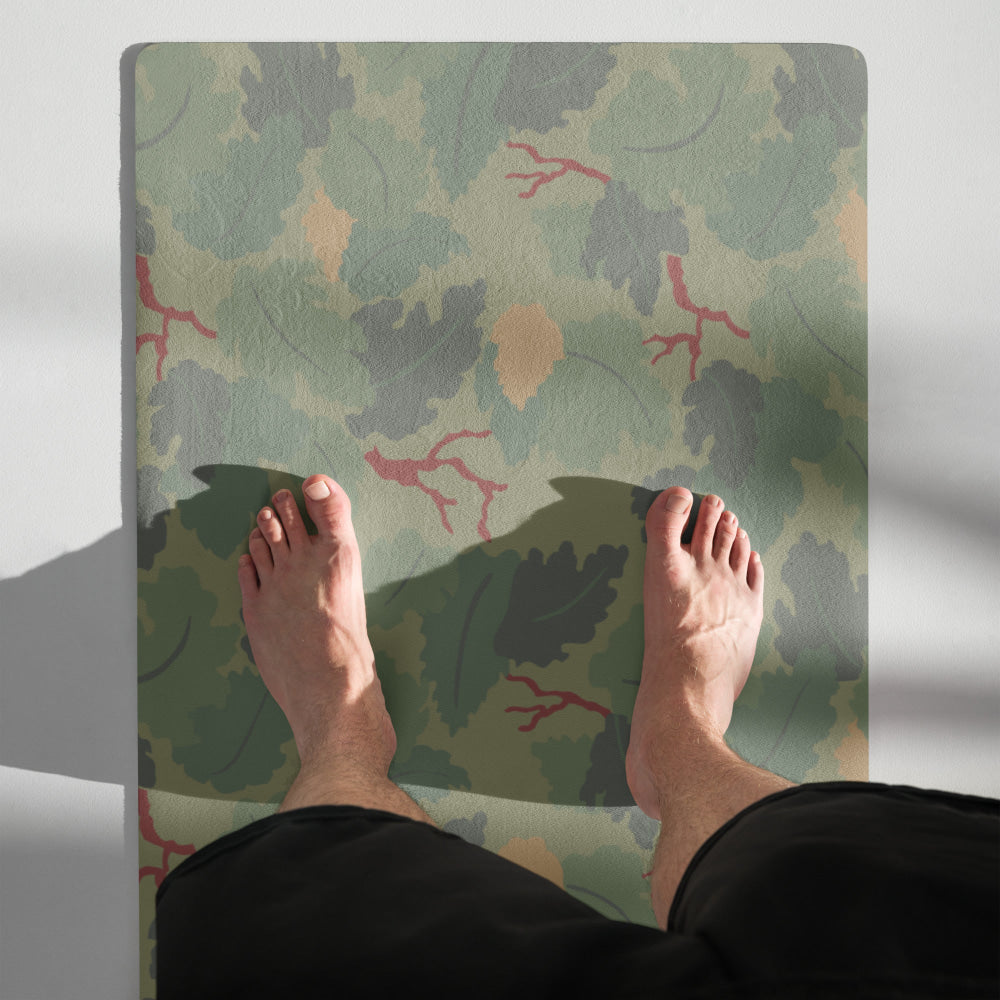 American USMC Wine Leaf Mitchell CAMO Yoga mat - Mat