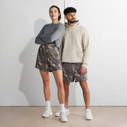 American WW2 Experimental CAMO Unisex Athletic Long Shorts