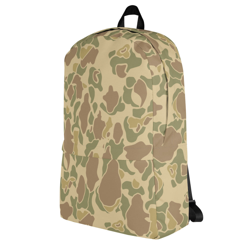 American WW2 M1942 Frog Skin Beach CAMO Backpack