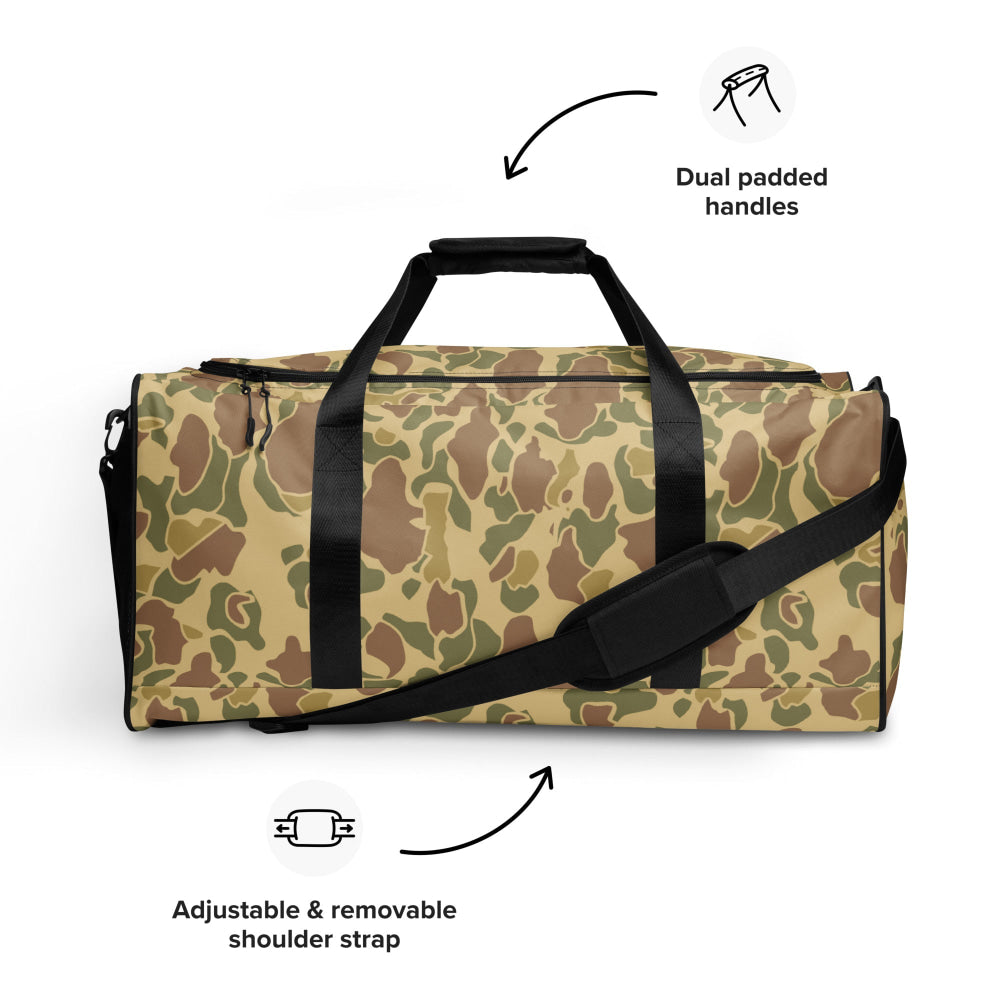 American WW2 M1942 Frog Skin Beach CAMO Duffle bag - Bag