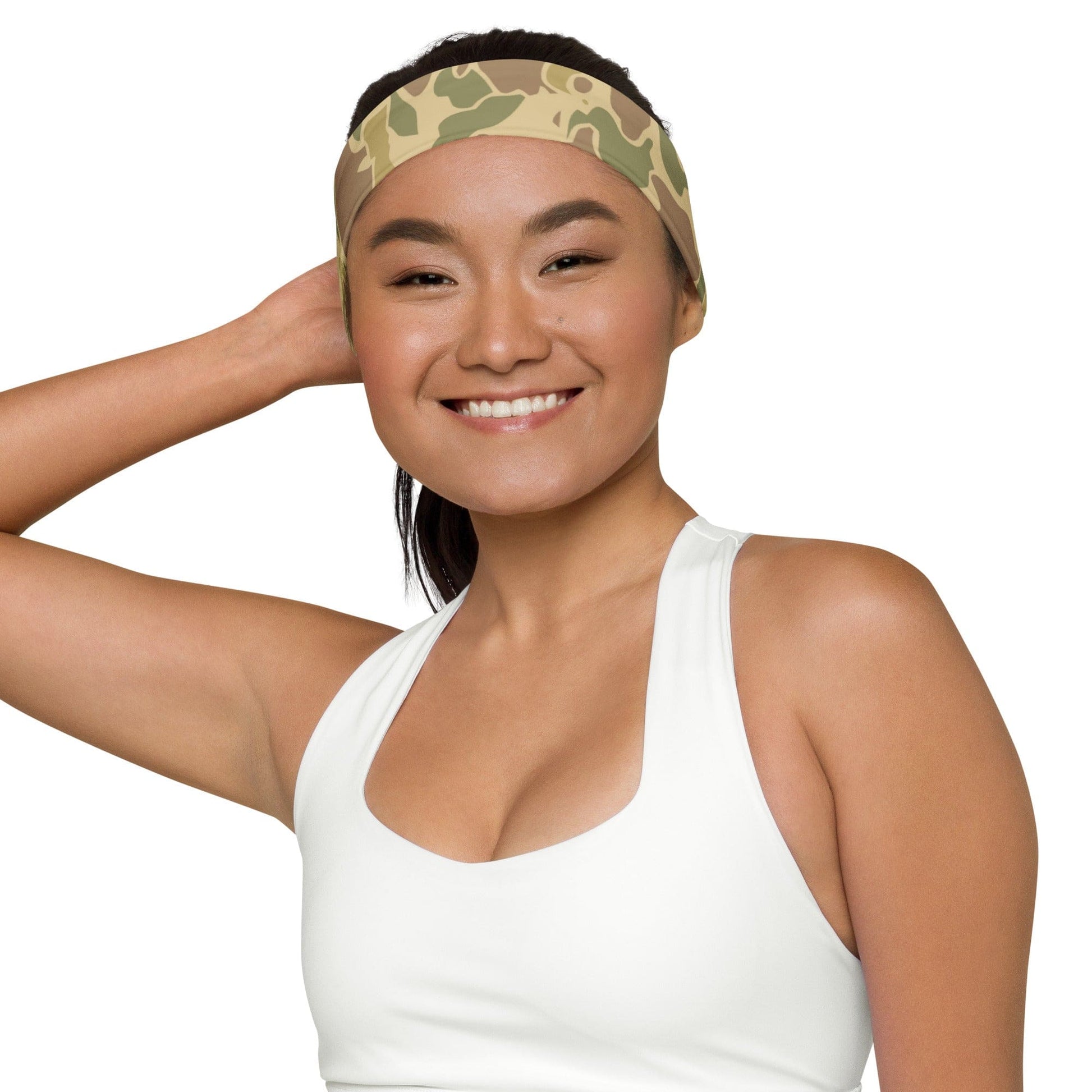 American WW2 M1942 Frog Skin Beach CAMO Headband