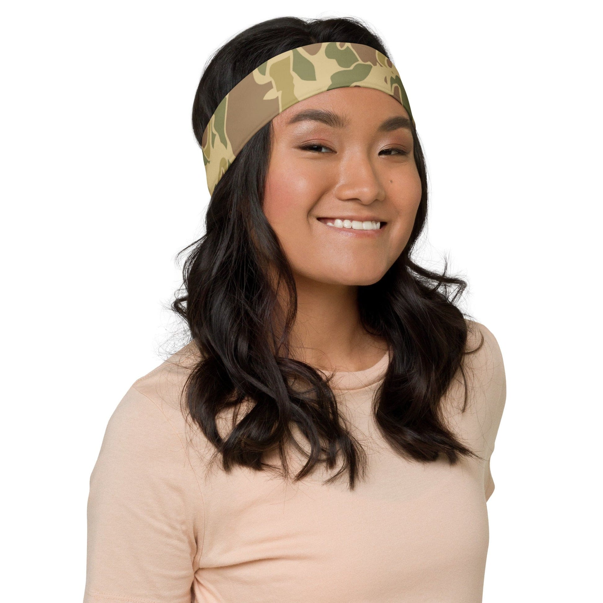 American WW2 M1942 Frog Skin Beach CAMO Headband