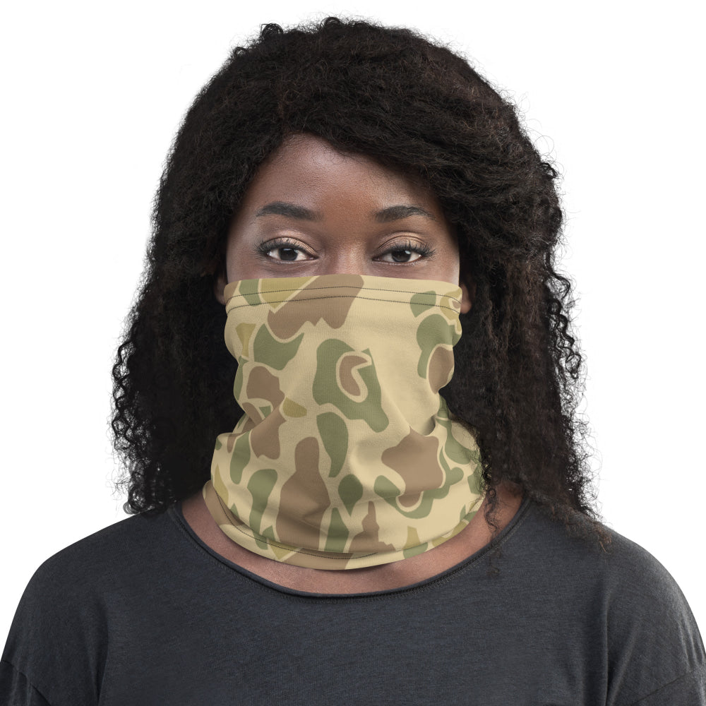 American WW2 M1942 Frog Skin Beach CAMO Neck gaiter - Gaiter