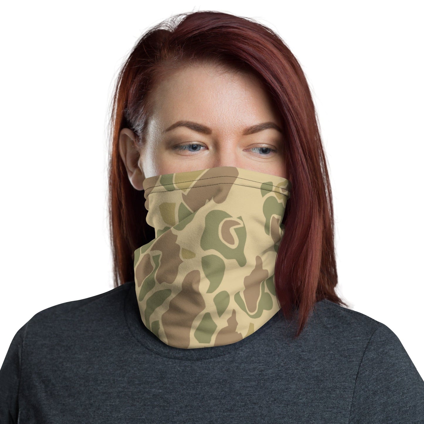 American WW2 M1942 Frog Skin Beach CAMO Neck gaiter - Gaiter