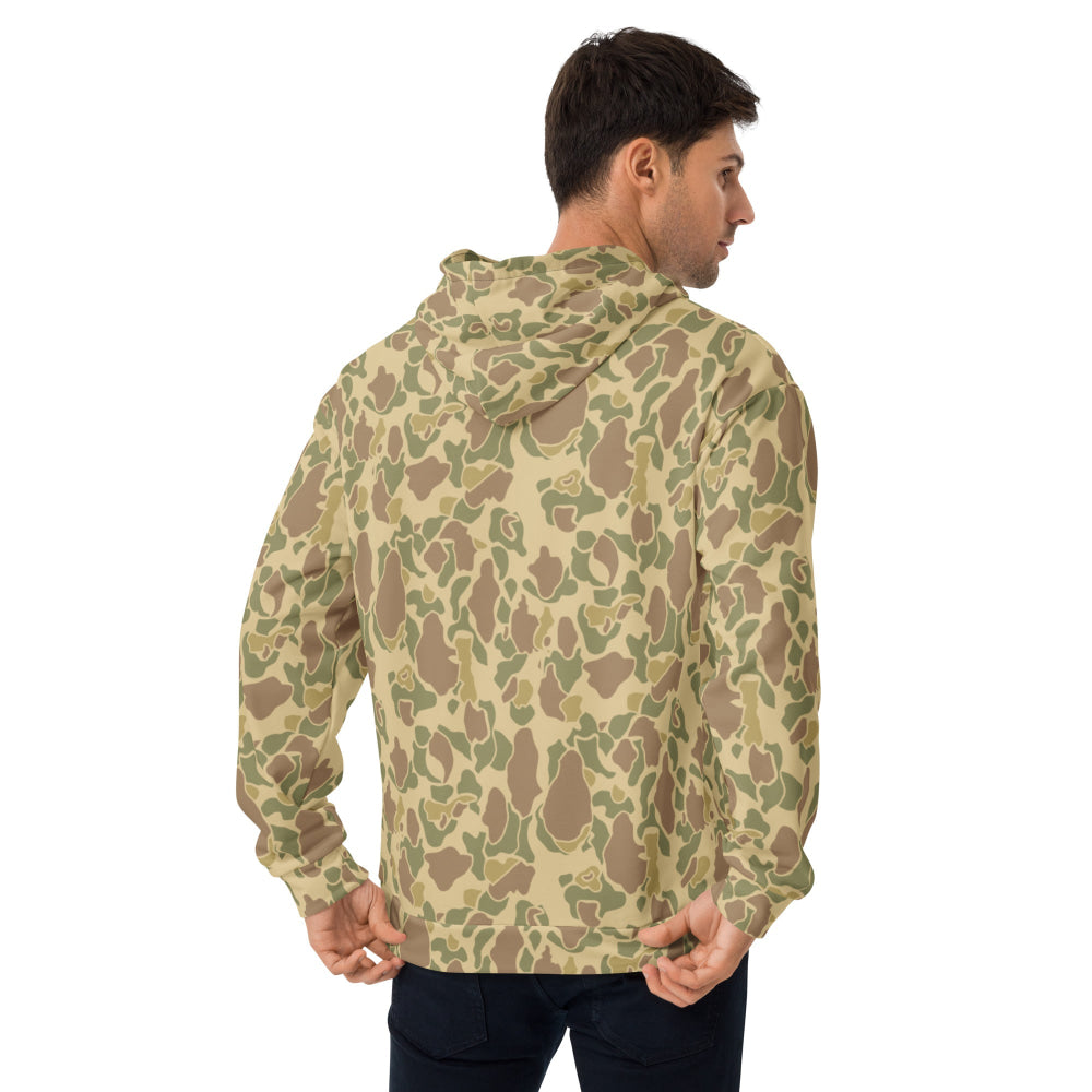 American WW2 M1942 Frog Skin Beach CAMO Unisex Hoodie