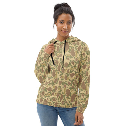 American WW2 M1942 Frog Skin Beach CAMO Unisex Hoodie