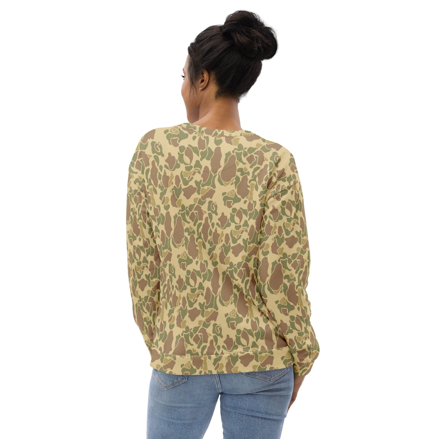 American WW2 M1942 Frog Skin Beach CAMO Unisex Sweatshirt