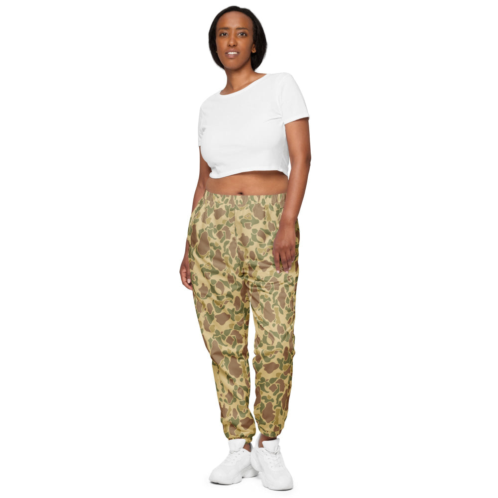 American WW2 M1942 Frog Skin Beach CAMO Unisex track pants - Track Pants