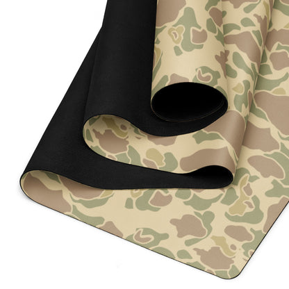 American WW2 M1942 Frog Skin Beach CAMO Yoga mat - Mat