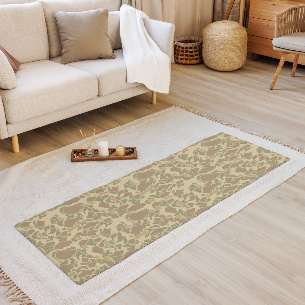 American WW2 M1942 Frog Skin Beach CAMO Yoga mat - Mat