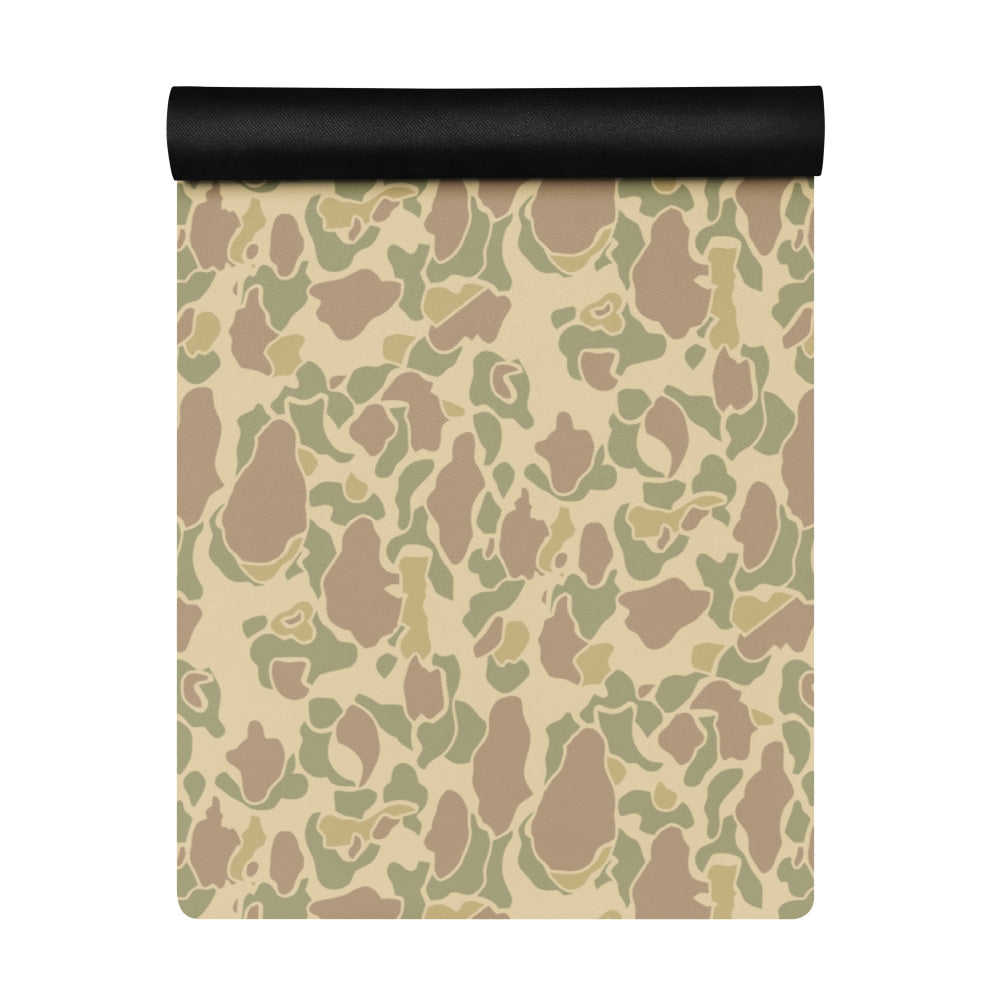 American WW2 M1942 Frog Skin Beach CAMO Yoga mat - Mat