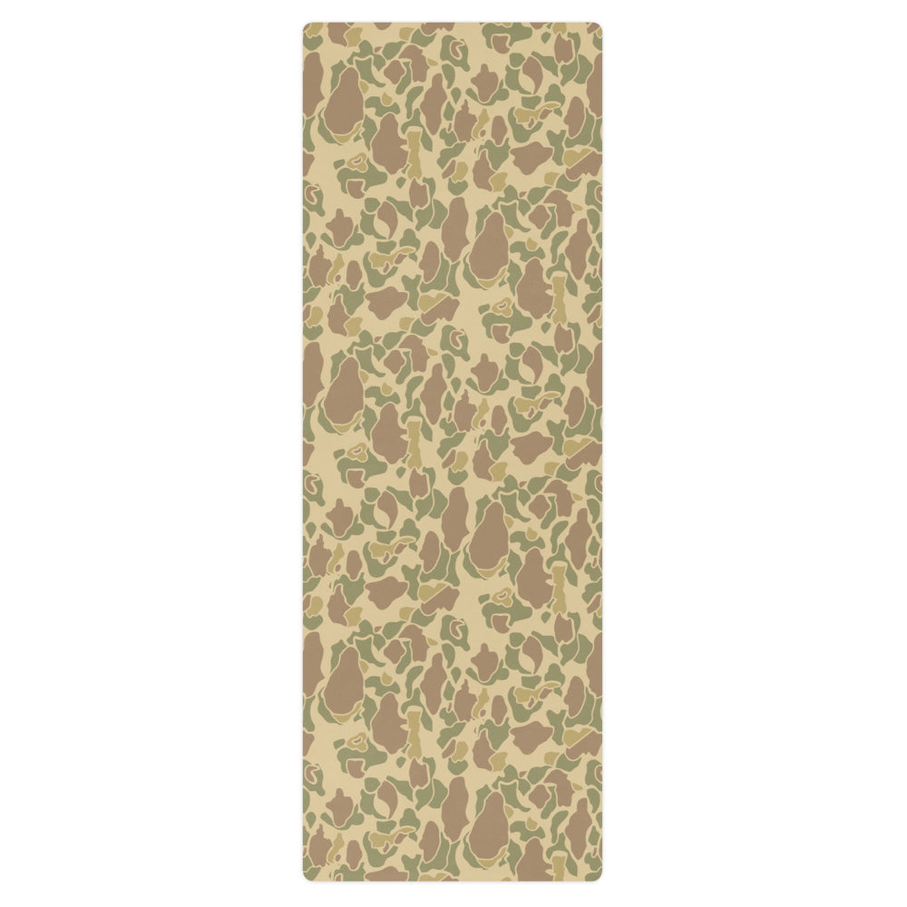 American WW2 M1942 Frog Skin Beach CAMO Yoga mat - Mat