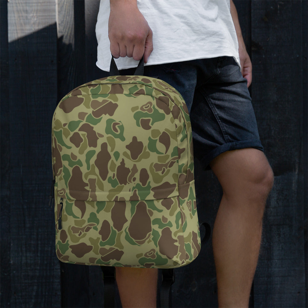 American WW2 M1942 Frog Skin Jungle CAMO Backpack