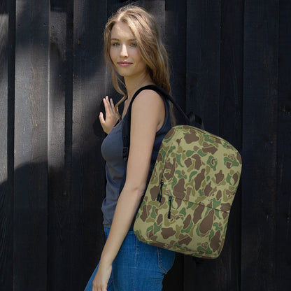 American WW2 M1942 Frog Skin Jungle CAMO Backpack