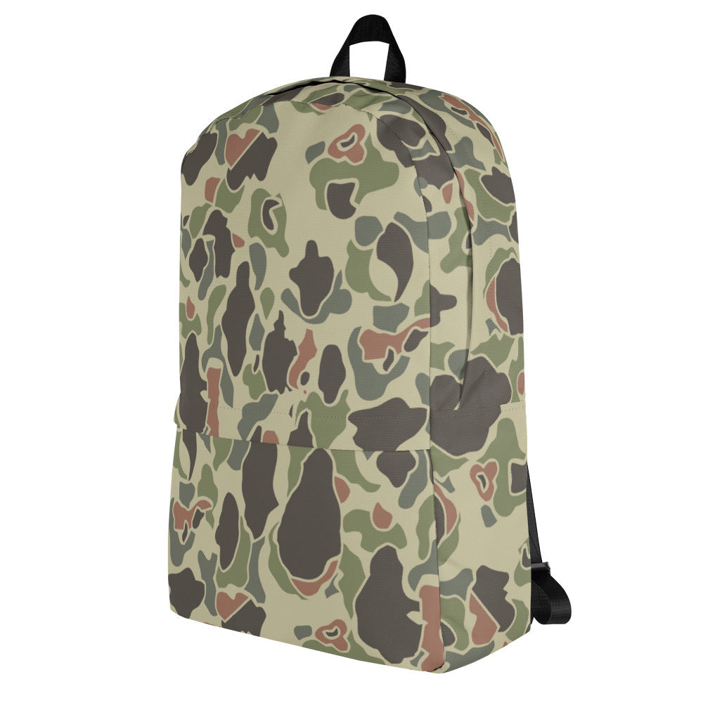 American WW2 M1942 Frog Skin Jungle Faded CAMO Backpack