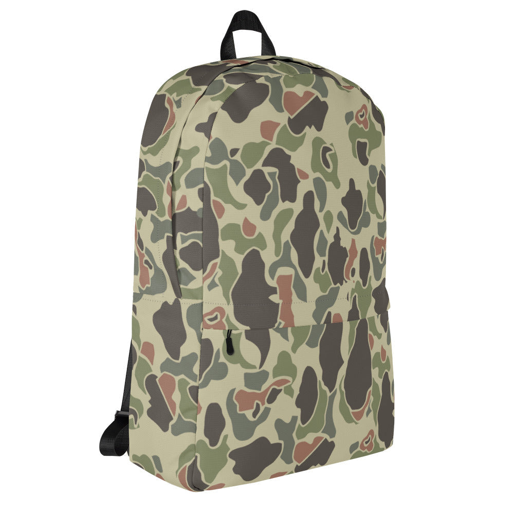 American WW2 M1942 Frog Skin Jungle Faded CAMO Backpack