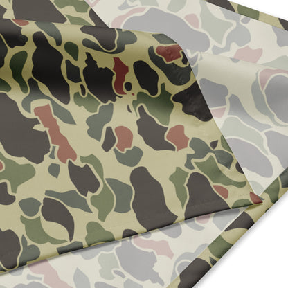 American WW2 M1942 Frog Skin Jungle Faded CAMO bandana - Bandana