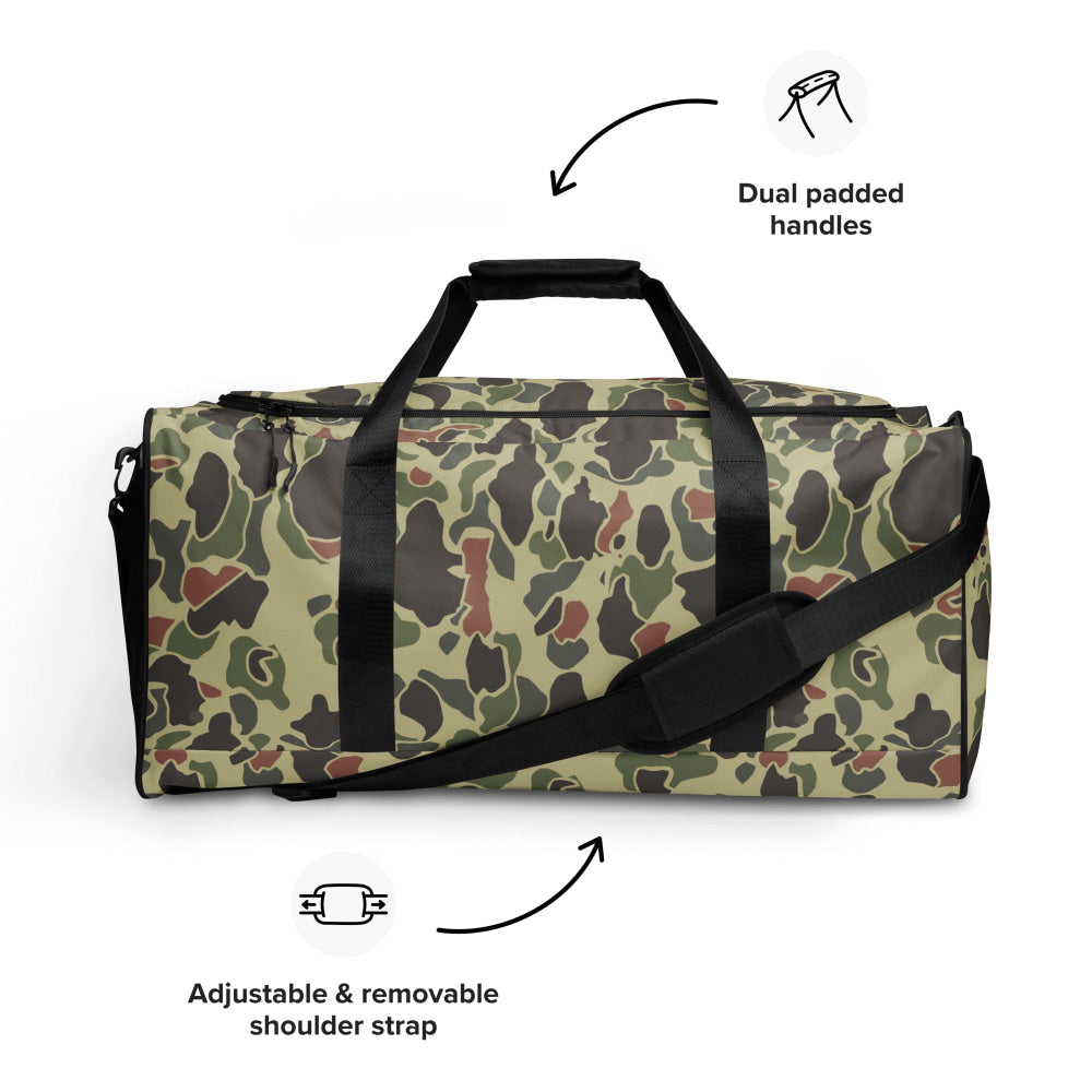 American WW2 M1942 Frog Skin Jungle Faded CAMO Duffle bag - Bag