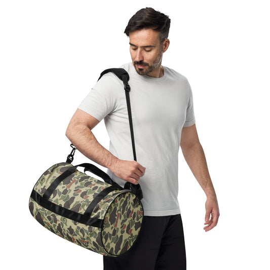 American WW2 M1942 Frog Skin Jungle Faded CAMO gym bag - Gym Bag