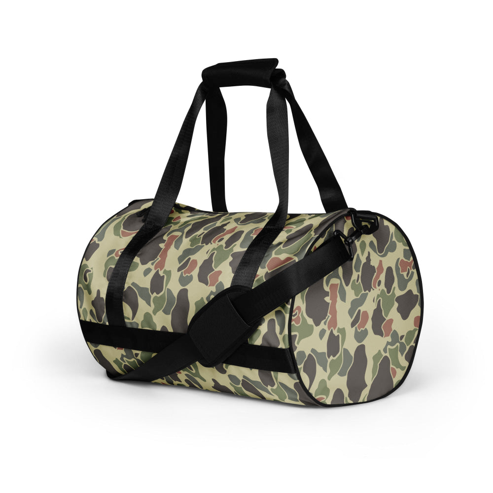 American WW2 M1942 Frog Skin Jungle Faded CAMO gym bag - Gym Bag