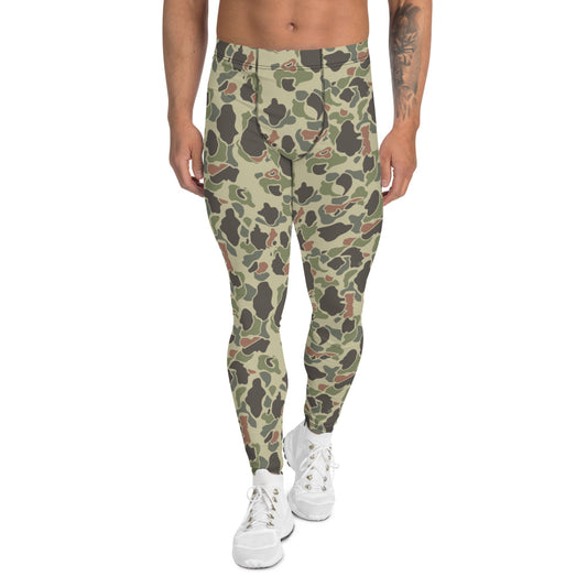 American WW2 M1942 Frog Skin Jungle Faded CAMO Men’s Leggings - XS - Mens