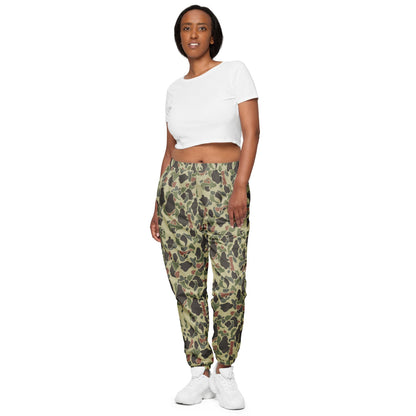 American WW2 M1942 Frog Skin Jungle Faded CAMO Unisex track pants - Track Pants