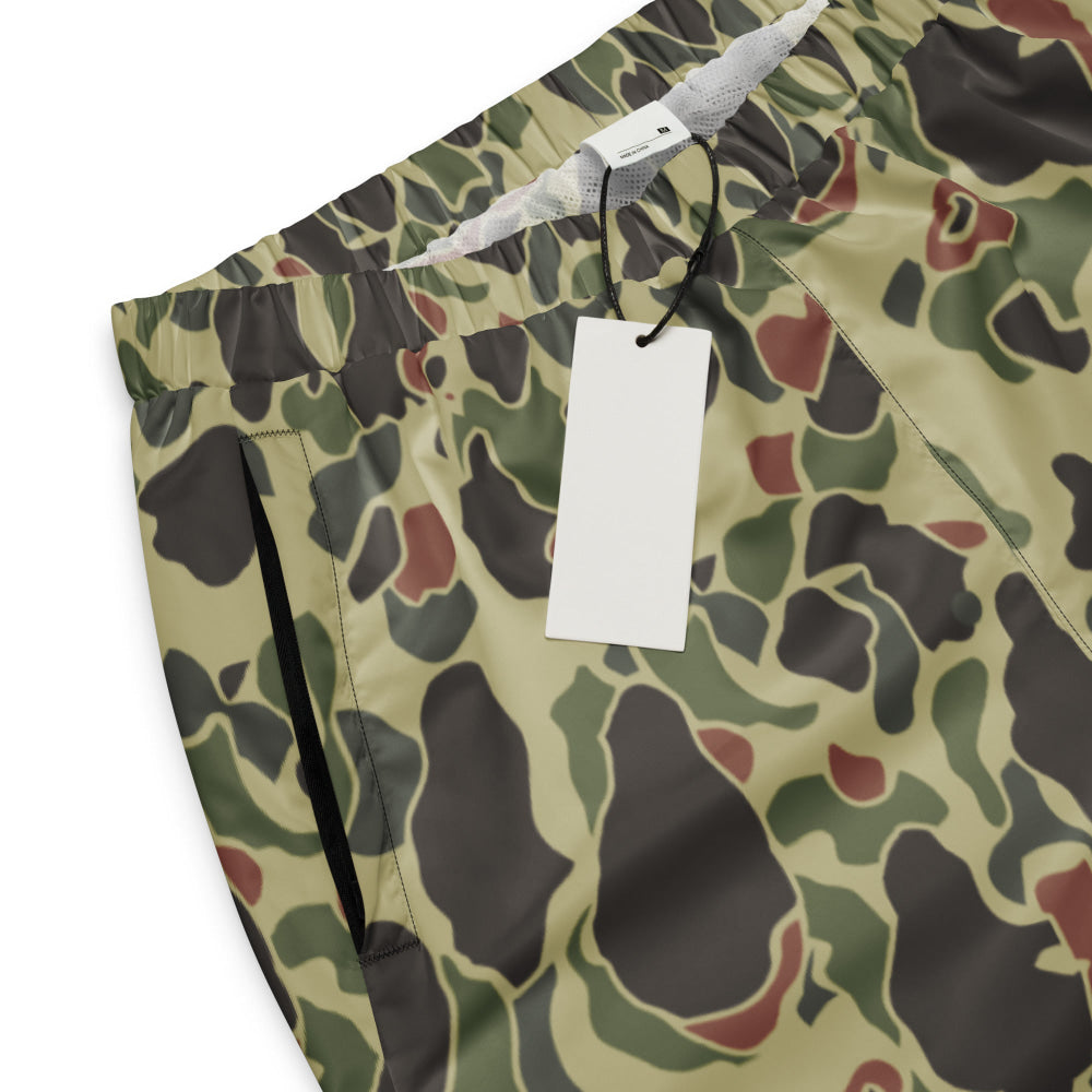 American WW2 M1942 Frog Skin Jungle Faded CAMO Unisex track pants - Track Pants