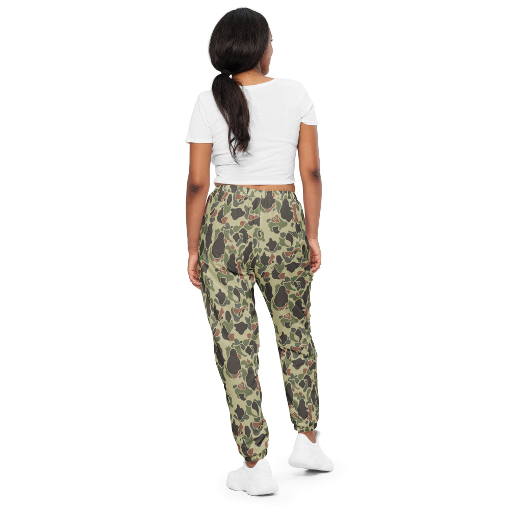 American WW2 M1942 Frog Skin Jungle Faded CAMO Unisex track pants - Track Pants