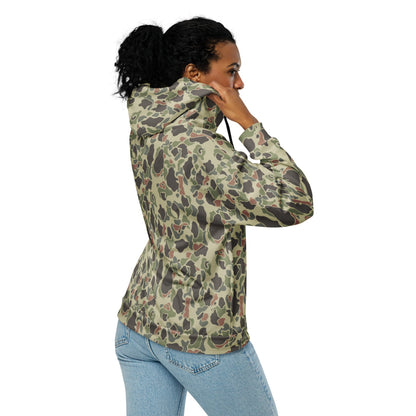 American WW2 M1942 Frog Skin Jungle Faded CAMO Unisex zip hoodie - Zip Hoodie