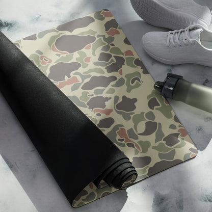 American WW2 M1942 Frog Skin Jungle Faded CAMO Yoga mat - Mat