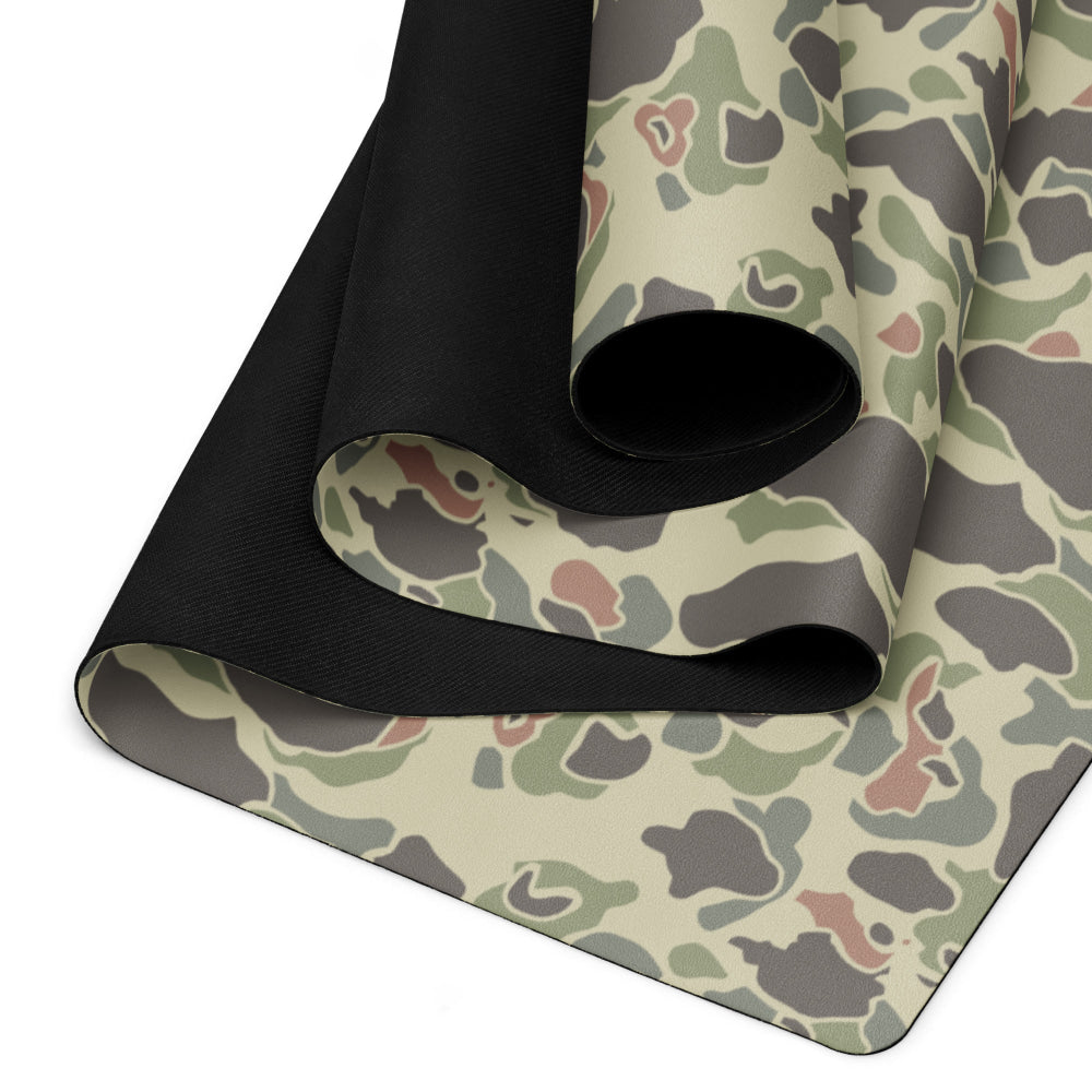 American WW2 M1942 Frog Skin Jungle Faded CAMO Yoga mat - Mat