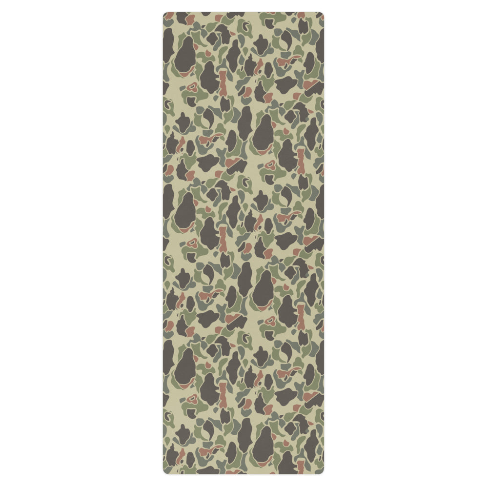 American WW2 M1942 Frog Skin Jungle Faded CAMO Yoga mat - Mat