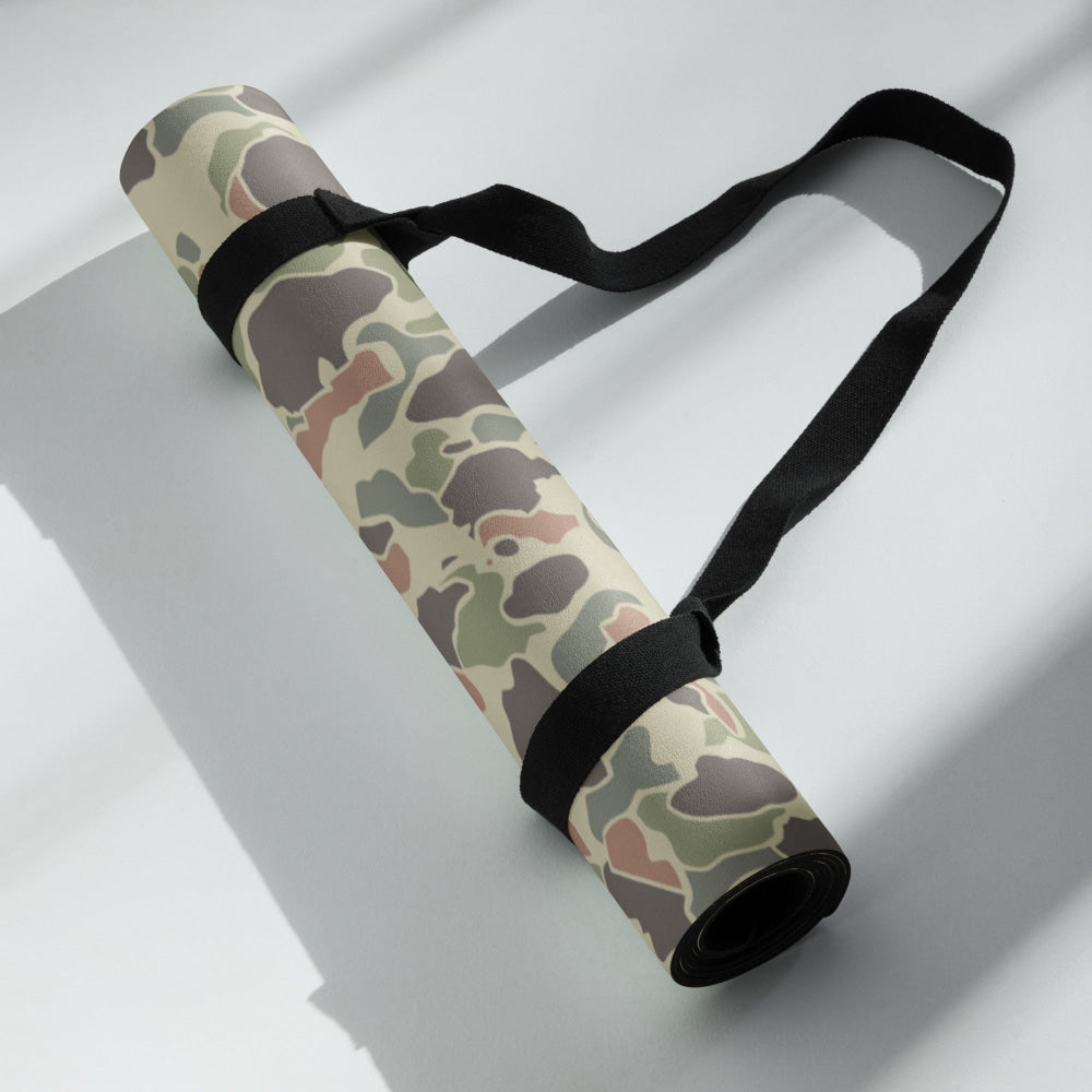 American WW2 M1942 Frog Skin Jungle Faded CAMO Yoga mat - Mat