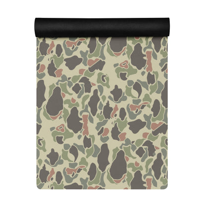 American WW2 M1942 Frog Skin Jungle Faded CAMO Yoga mat - Mat