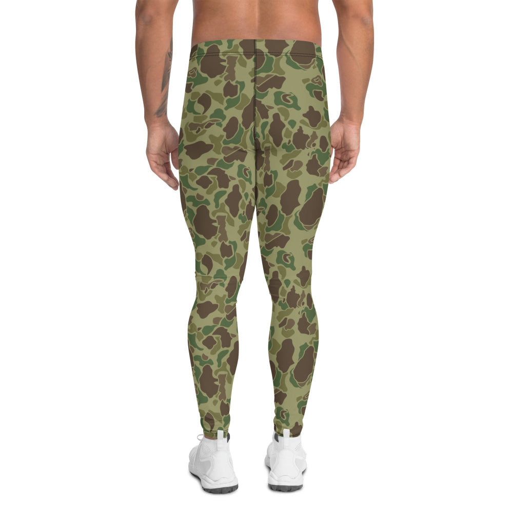 American WW2 M1942 Frog Skin Jungle CAMO Men’s Leggings - Mens