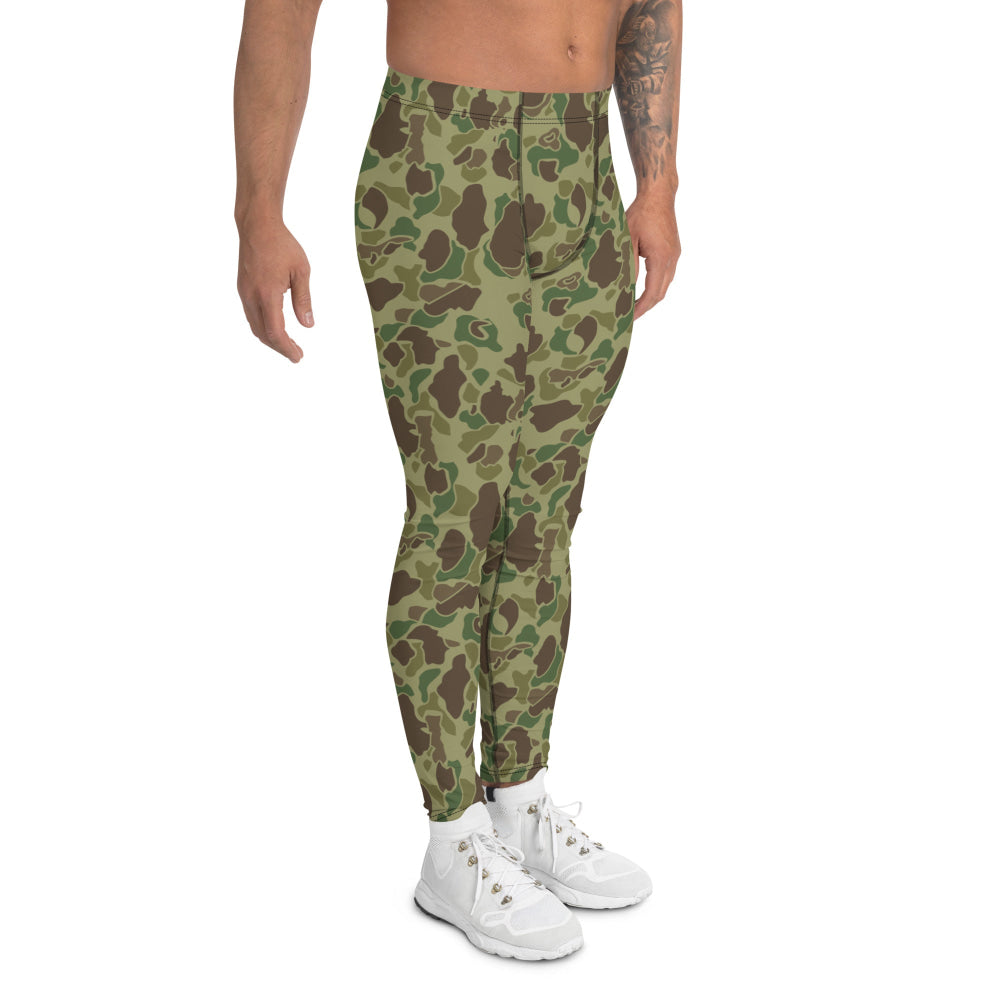 American WW2 M1942 Frog Skin Jungle CAMO Men’s Leggings - Mens