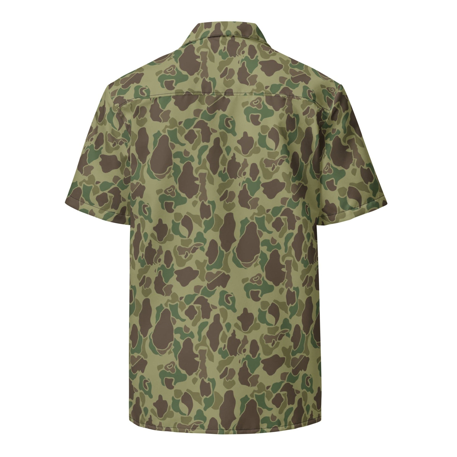 American WW2 M1942 Frog Skin Jungle CAMO Unisex button shirt - Button Shirt