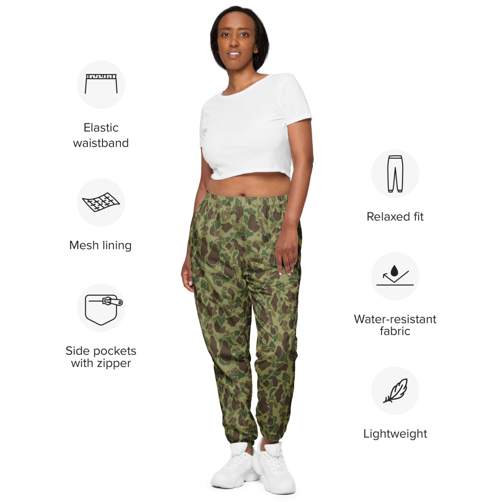 American WW2 M1942 Frog Skin Jungle CAMO Unisex track pants - Track Pants