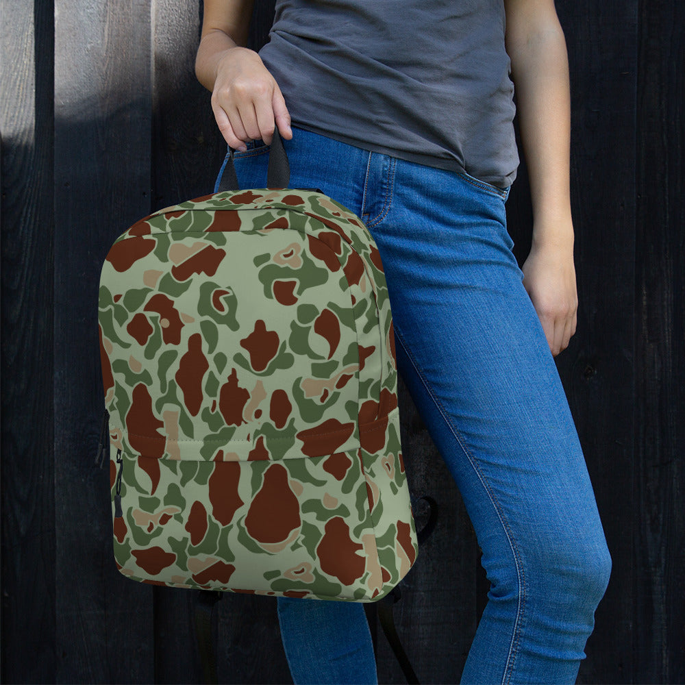 American WW2 M1942 Frog Skin Raider CAMO Backpack