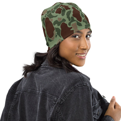 American WW2 M1942 Frog Skin Raider CAMO Beanie