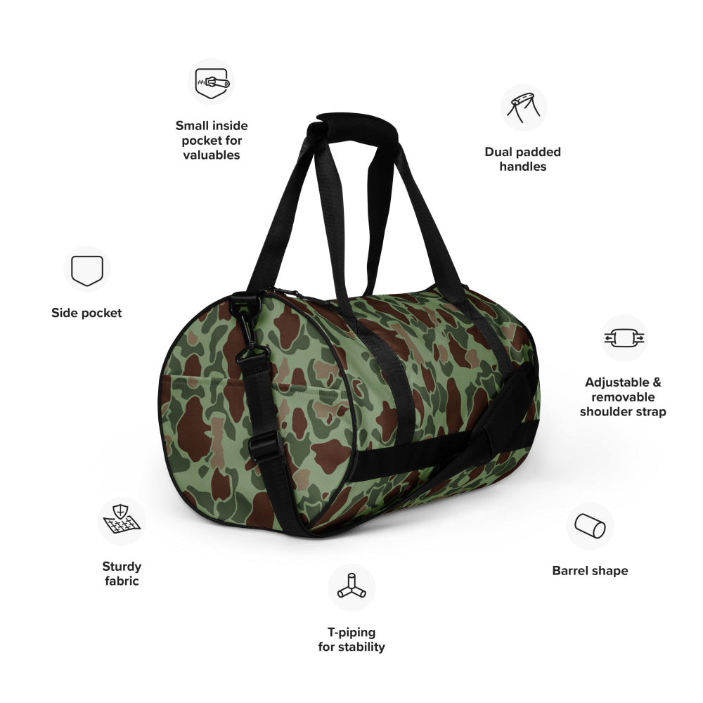 American WW2 M1942 Frog Skin Raider CAMO gym bag - Gym Bag