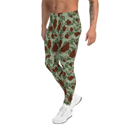 American WW2 M1942 Frog Skin Raider CAMO Men’s Leggings - Mens